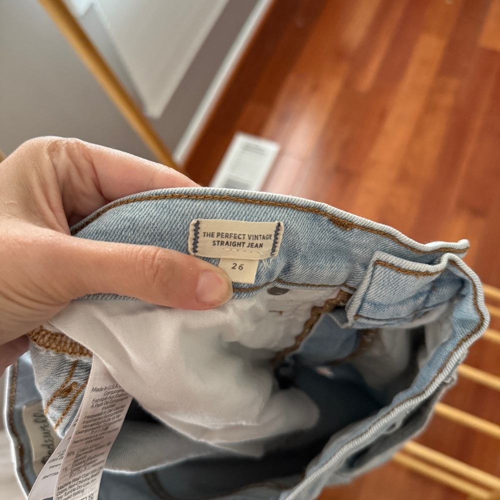 Madewell The perfect vintage straight leg jean - Picture 10 of 10